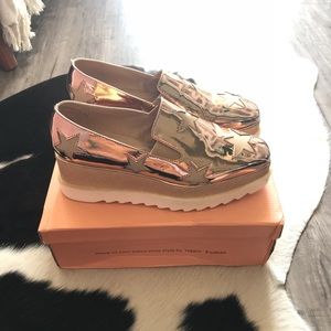 Public Desire Star cutout flatform shoes